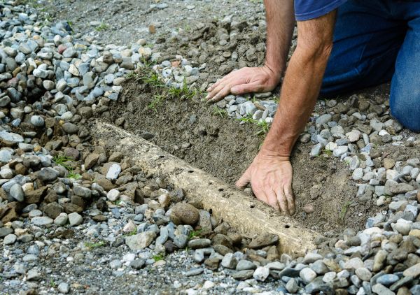 French Ditch Installation in Oconomowoc